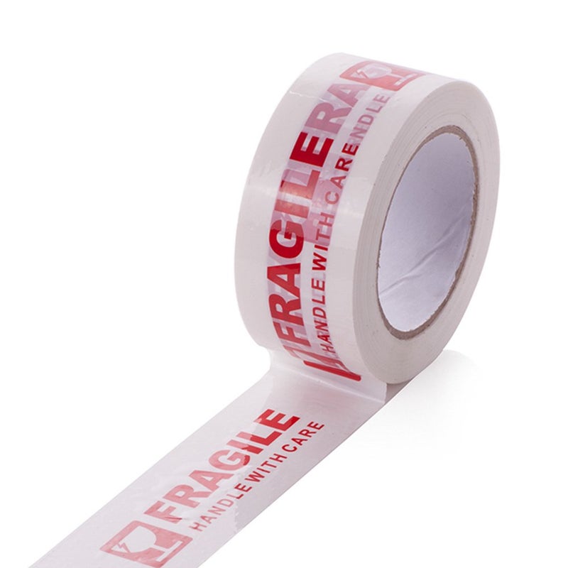 Agutape AGU Warning Fragile Tape-Handle with Care Packing Printing Tape-2 Inch x 330 Feet (110 Yards) -1 Roll - Image 2